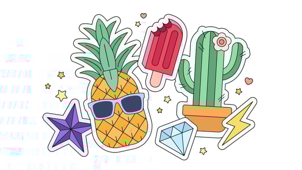 Stickers Vector