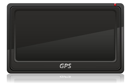 gps navigator vector illustration