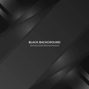 Flat Modern Simple Black Shape Vector Background