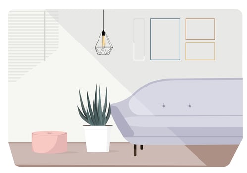 Vector Livingroom Illustration