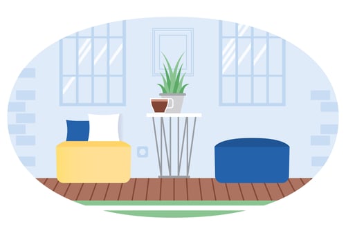 Vector Livingroom Illustration