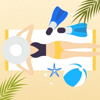 Vector Summertime Illustration