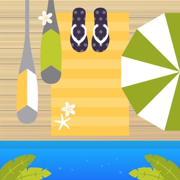Vector Summertime Illustration