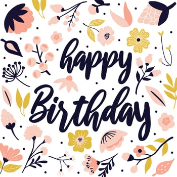 Happy Birthday Vector Design