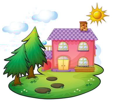a house vector