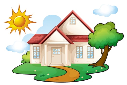 a house vector
