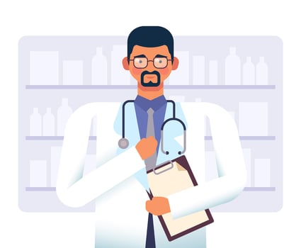 Healthcare Characters vector