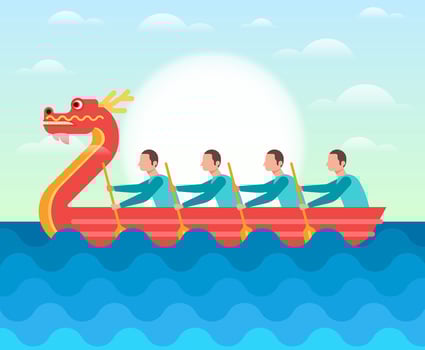 Dragon Boat Festival vector