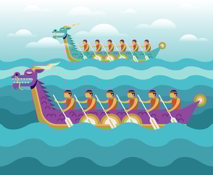 Dragon Boat Festival vector