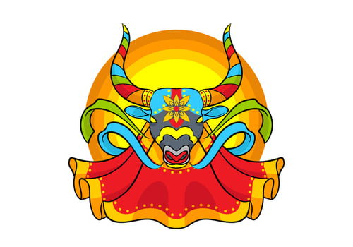 Bumba Meu Boi Bull vector