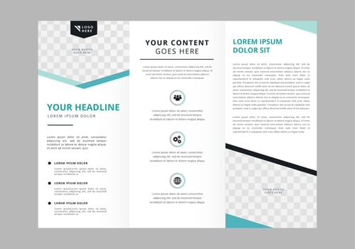 Professional Brochure Vector Template