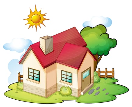 a house vector