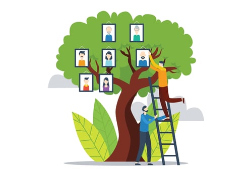 Family Tree vector