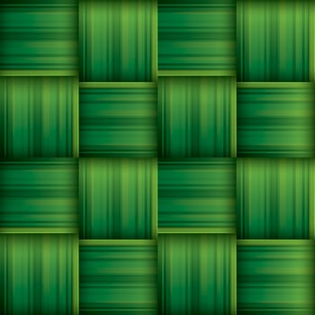 Ketupat rice dumpling texture. vector