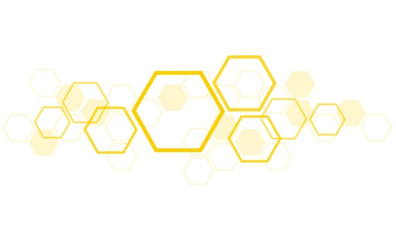 the shape of hexagon concept design abstract technology background vector
