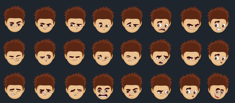 Set of Expressions vector