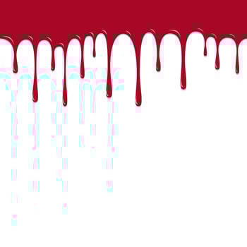 Paint Red color dropping, Color Droping Background vector illustration
