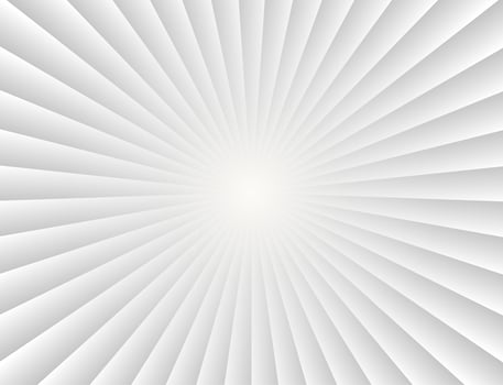Abstract sunbeams gradient rays in white background - Vector illustration
