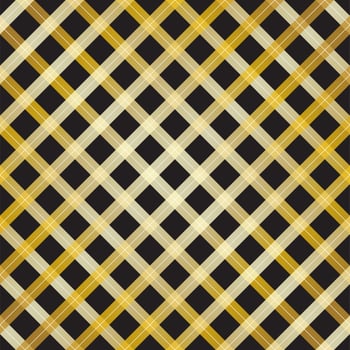 Abstract gold cross line design on black background - Vector Illustration
