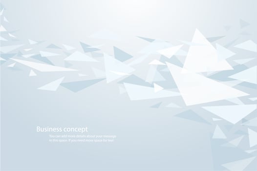 light triangle shape background and wallpaper vector illustration