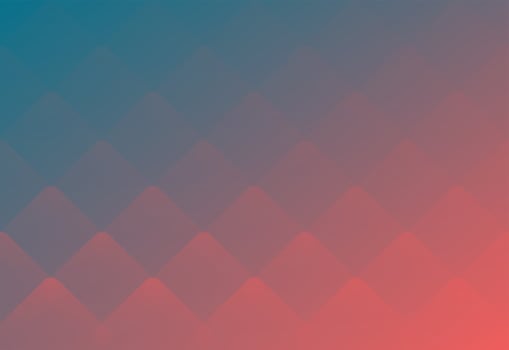 Abstract beautiful sunshine coral color gradient background vector