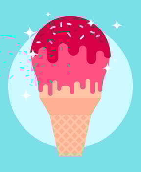 Summer Ice Cream vector