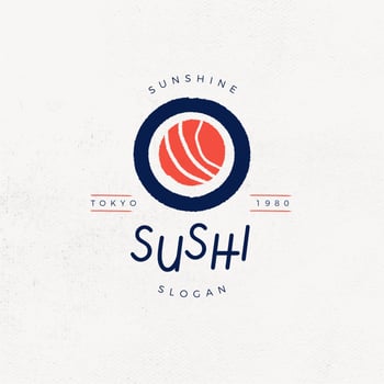 Sushi Logo Vector