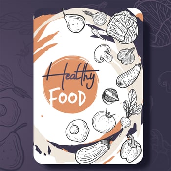 Healthy Food Vector Design
