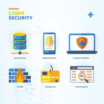 Cyber Security Icons Vector Pack