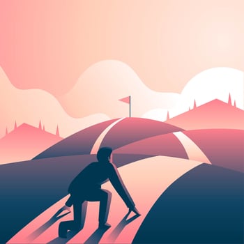 Corporate Goals Sprint Challenge vector