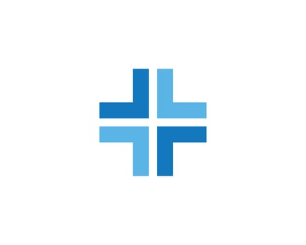 Plus Medical Cross Logo Icon Vector