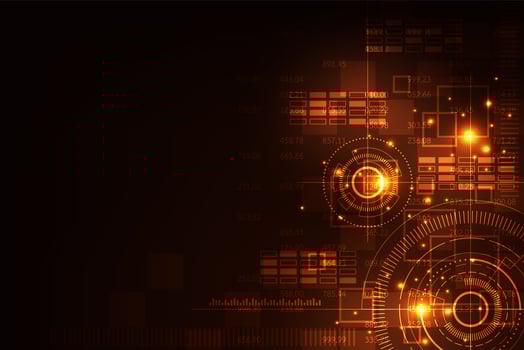 Calculation of various digital information. vector
