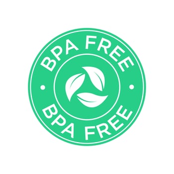 BPA free icon. vector