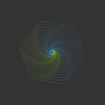 Abstract geometric line art background. vector