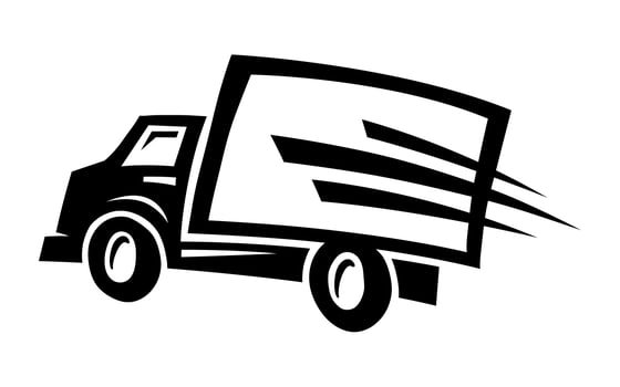Delivery Truck vector