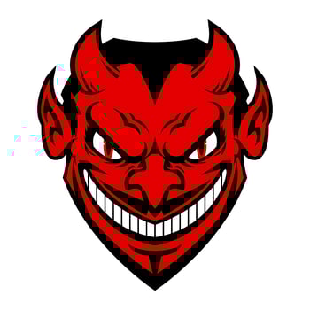 Devil Face vector