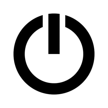 Power Symbol Vector Icon