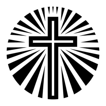 Christian Cross vector