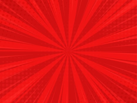 Comic book background Bomb cartoon style with Halftone texture vector