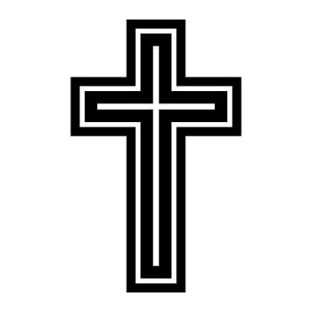 Christian Cross vector