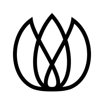 Tulip Flower Vector Icon