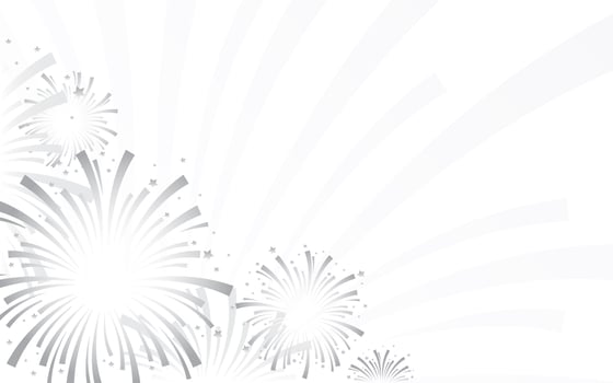 Exploding Fireworks logo vector icon