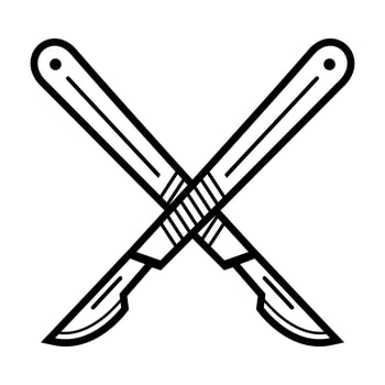 Medical Surgery Scalpel Tool vector