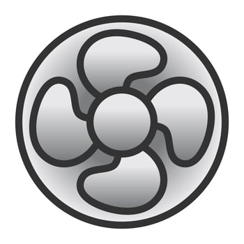 Cooling Fan vector