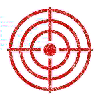 Target vector icon