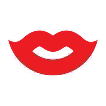 Sexy Lips Vector Icon
