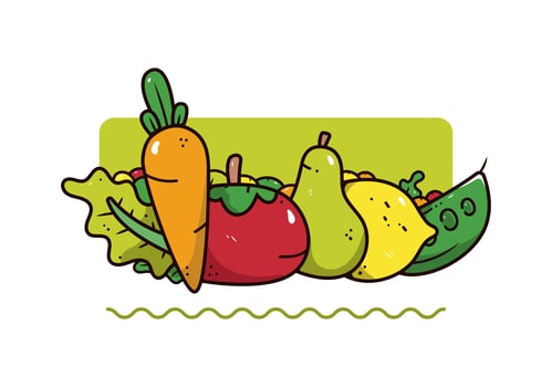 Healthy Food Vector
