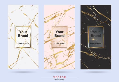 Packaging product design label and stickers templates. vector