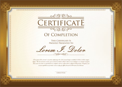 Certificate vector