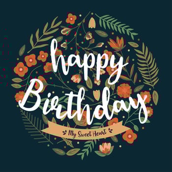 Happy Birthday Vector Design